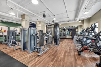 Alton optimist park apartments in charlotte, north carolina fitness center
